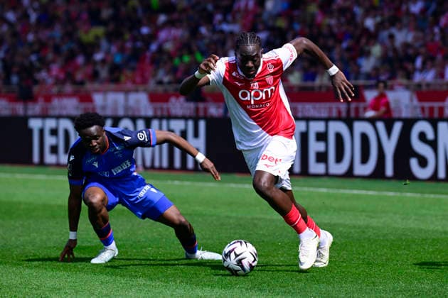 FOOTBALL : AS Monaco VS AJ Auxerre - Ligue 1 McDonald s - 19 04 2026 Christian Mawissa (ASM) - Ligue 1 McDonald s match between AS Monaco and AJ Auxerre on April 19, 2026 at the Louis II Stadium in Monaco. MonacoMonaco  Copyright: xWilliamxCannarellax