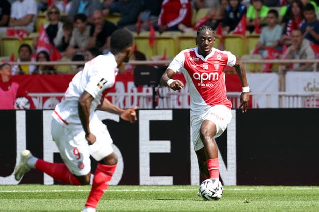 AS Monaco FC v AJ Auxerre - Ligue 1 McDonald s 2025 2026 13 Christian MAWISSA (asm) during the Ligue 1 McDonald s match between AS Monaco FC and AJ Auxerre at Stade Louis II on April 19, 2026 in Monaco, Monaco. Monaco Monaco  Copyright: xFEPx 776348355