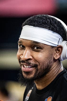 Rostock, Germany 19 April 2026 1 BBL 2025 2026 Sp 30 Rostock Seawolves vs ratiopharm ulm In the picture Justin Simon ratiopharm Ulm Copyright: xFotostandx xVoelkerx
