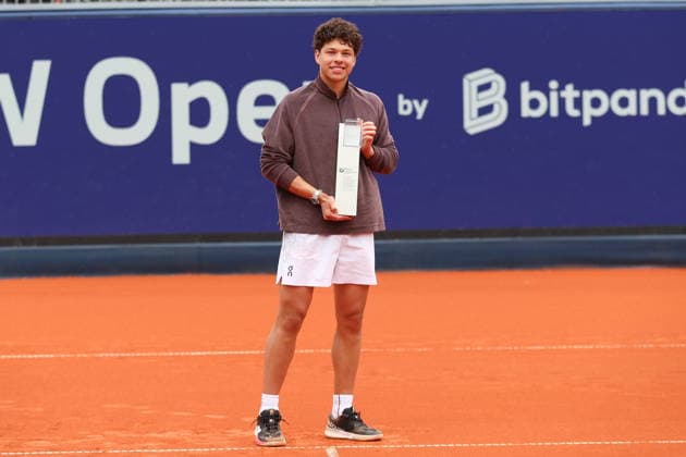 Monachium 19.04.2026. Tenis BMW OPEN MUNICH Tennis BMW OPEN MUNICH Nz Ben Shelton Fot. Kacper Staniec NEWSPIX.PL --- newspix.pl POLAND OUT! 