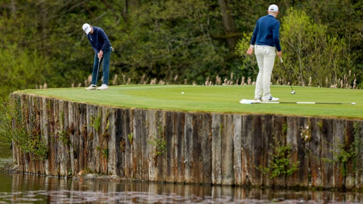 REPRO FREE *PRESS RELEASE NO REPRODUCTION FEE* EDITORIAL USE ONLY Flogas Irish Boys Amateur Open Championship, Malone Golf Club, Belfast 19 4 2026 Sean Sheeran Sean Sheeran 19 4 2026  Copyright: x INPHO RyanxByrnex RB1_3470