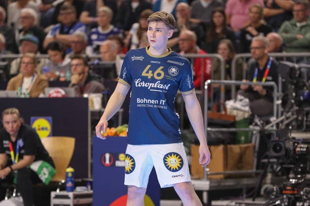 19 04 2026 ,xgox, Handball DHB Pokal Final Füchse Berlin Bergischer HC emspor, v l Julian Fuchs Bergischer HC, 46 Koeln