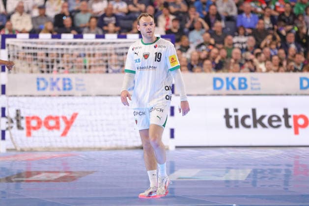 19 04 2026 ,xgox, Handball DHB Pokal Final Füchse Berlin Bergischer HC emspor, v l Mathias Gidsel Berlin, 19 Koeln
