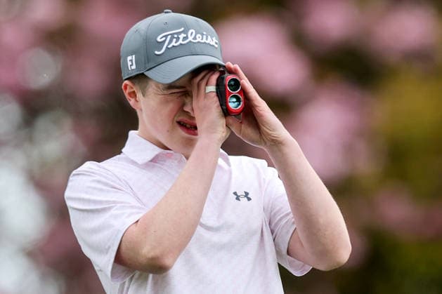 REPRO FREE *PRESS RELEASE NO REPRODUCTION FEE* EDITORIAL USE ONLY Flogas Irish Boys Amateur Open Championship, Malone Golf Club, Belfast 19 4 2026 Harry O™Hara Harry O™Hara 19 4 2026  Copyright: x INPHO RyanxByrnex RB1_3551