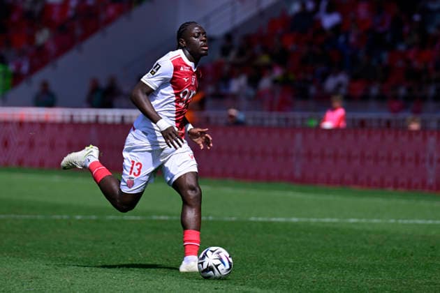 FOOTBALL : AS Monaco VS AJ Auxerre - Ligue 1 McDonald s - 19 04 2026 Christian Mawissa (ASM) - Ligue 1 McDonald s match between AS Monaco and AJ Auxerre on April 19, 2026 at the Louis II Stadium in Monaco. MonacoMonaco  Copyright: xWilliamxCannarellax