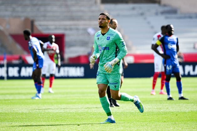 AS Monaco FC v AJ Auxerre - Ligue 1 McDonald s 2025 2026 40 Theo DE PERCIN (aja) during the Ligue 1 McDonald s match between AS Monaco FC and AJ Auxerre at Stade Louis II on April 19, 2026 in Monaco, Monaco. Monaco Monaco  Copyright: xFEPx 776348355