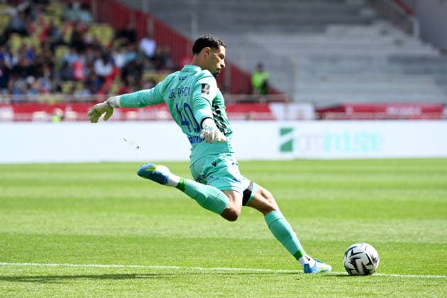 AS Monaco FC v AJ Auxerre - Ligue 1 McDonald s 2025 2026 40 Theo DE PERCIN (aja) during the Ligue 1 McDonald s match between AS Monaco FC and AJ Auxerre at Stade Louis II on April 19, 2026 in Monaco, Monaco. Monaco Monaco  Copyright: xFEPx 776348355