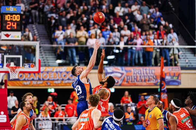Basketball, BBL, Rostock Seawolves - ratiopharm Ulm