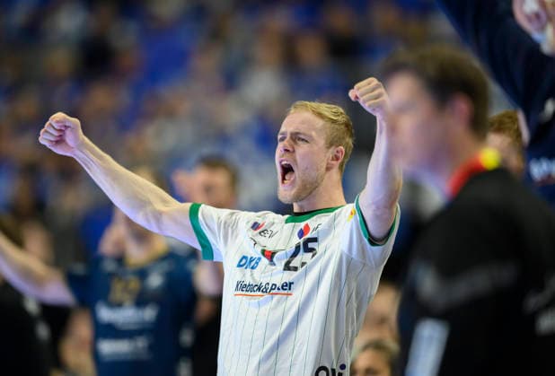 Cheers Matthes LANGHOFF B Final Füchse Berlin B Bergischer HC BHC , on 19 04 2026 Handball DHB Pokal Final4 2026, from 18 04 19 04 2026 in Cologne Germany Â