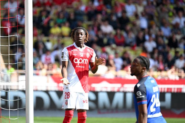 AS Monaco FC v AJ Auxerre - Ligue 1 McDonald s 2025 2026 28 Mamadou COULIBALY (asm) during the Ligue 1 McDonald s match between AS Monaco FC and AJ Auxerre at Stade Louis II on April 19, 2026 in Monaco, Monaco. Monaco Monaco  Copyright: xFEPx 776348355