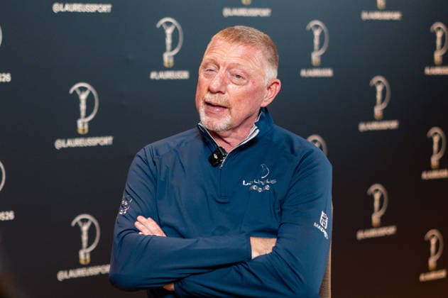 19.04.2026, Laureus Awards 2026 in Madrid, Interview mit Boris Becker *** 19 04 2026, Laureus Awards 2026 in Madrid, Interview with Boris Becker Copyright: xBahhoxKarax