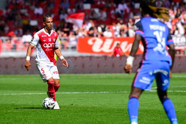 FOOTBALL : AS Monaco VS AJ Auxerre - Ligue 1 McDonald s - 19 04 2026 Thilo Kehrer (ASM) - Ligue 1 McDonald s match between AS Monaco and AJ Auxerre on April 19, 2026 at the Louis II Stadium in Monaco. MonacoMonaco  Copyright: xWilliamxCannarellax