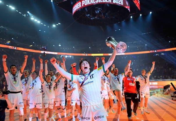 Handball, DHB Cup, Final, Füchse Berlin are cup winners