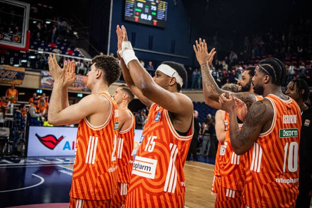 Rostock, Germany 19 April 2026 1 BBL 2025 2026 Sp 30 Rostock Seawolves vs ratiopharm ulm In the picture Copyright: xFotostandx xVoelkerx
