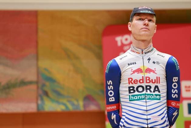 TOUR DES ALPES 2026 - UCI Cycling Race Tour of the Alps Pierre Teyssot MAXPPP ; TOUR DES ALPES 2026 - UCI Cycling Race Tour of the Alps. Innsbruck, Austria on April 19, 2026. Teams presentation of the 49th edition which will take place from 20 till 24 April 2026. Aleksandr VLASOV (RUS) Pierre Teyssot Maxppp Innsbruck Tyrol Austria  Copyright: xMAXPPPxPierrexTeyssotx TEY60023 TEY60023