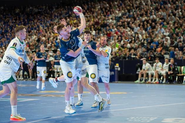 Johannes Wasielewski, Backroom Bergischer Handball Club 06 77 , Bergischer HC Fuechse Berlin, DHB Pokal Maenner, Herren, 6 Spieltag, Finale, Daikin HBL, Lidl Final 4, 19 04 2026 Köln NRW Germany Copyright: xkolbert-press MartinxWdziecznyx