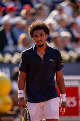 ATP, Tennis Herren 500 - Final of Barcelona Open Banc Sabadell in Barcelona, Spain, 19, April, 2026. Final of Barcelona Open Banc Sabadell match between Andrey Rublev (RUS) and Arthur Fils (FRA) in Reial Club de Tennis Barcelona, Barcelona, Spain, on April 19, 2026. Arthur Fils (FRA). Barcelona Reial Club de Tennis Barcelona Barcelona Spain