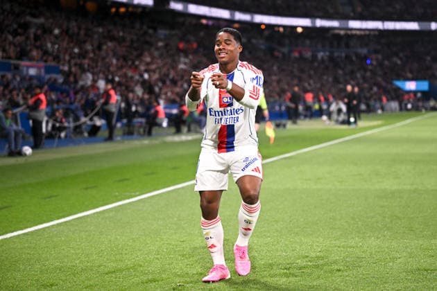Paris Saint-Germain FC v Olympique Lyonnais - Ligue 1 McDonald s 09 ENDRICK Felipe Moreira de Sousa (ol) during the Ligue 1 McDonald s match between Paris Saint-Germain FC and Olympique Lyonnais at Parc des Princes on April 19, 2026 in Paris, France. (Photo Anthony Bibard FEP Icon Paris France  Copyright: xFEPx 776348360