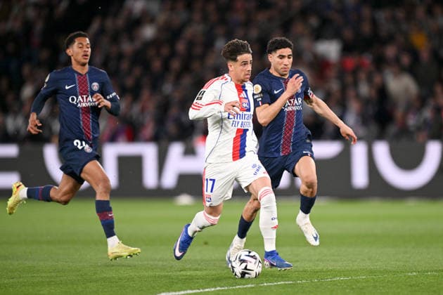 Paris Saint-Germain FC v Olympique Lyonnais - Ligue 1 McDonald s 17 Afonso MOREIRA (ol) during the Ligue 1 McDonald s match between Paris Saint-Germain FC and Olympique Lyonnais at Parc des Princes on April 19, 2026 in Paris, France. (Photo Anthony Bibard FEP Icon Paris France  Copyright: xFEPx 776348360