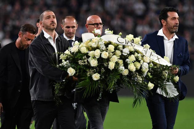 Torino 19 04 2026 - campionato di calcio serie A Juventus-Bologna foto Image nella foto: Gianluigi Buffon-Leonardo Bonucci-Giorgio Chiellini-Claudio Marchisio 