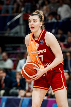 ESP Galatasaray Cagdas Faktoring v Fenerbahce Opet Final game Euroleague Women Final Six 2026 Elif Bayram during the Euroleague Women final game between Galatasaray Cagdas Faktoring and Fenerbahce Opet played at Principe Felipe Arena on April 19, 2026 in Zaragoza, Spain Zaragoza Spain Basketball Copyright: xDanielxMarzo AgenciaxLOFx