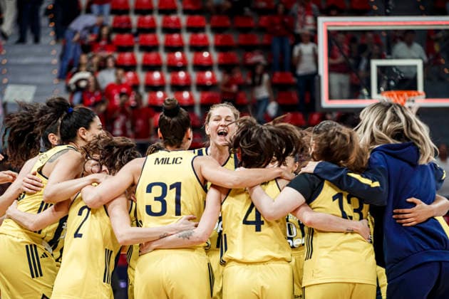 ESP Galatasaray Cagdas Faktoring v Fenerbahce Opet Final game Euroleague Women Final Six 2026 Fenerbahce Opet during the Euroleague Women final game between Galatasaray Cagdas Faktoring and Fenerbahce Opet played at Principe Felipe Arena on April 19, 2026 in Zaragoza, Spain Zaragoza Spain Basketball Copyright: xDanielxMarzo AgenciaxLOFx