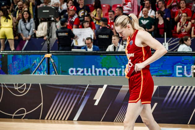 ESP Galatasaray Cagdas Faktoring v Fenerbahce Opet Final game Euroleague Women Final Six 2026 Marine Johannes during the Euroleague Women final game between Galatasaray Cagdas Faktoring and Fenerbahce Opet played at Principe Felipe Arena on April 19, 2026 in Zaragoza, Spain Zaragoza Spain Basketball Copyright: xDanielxMarzo AgenciaxLOFx