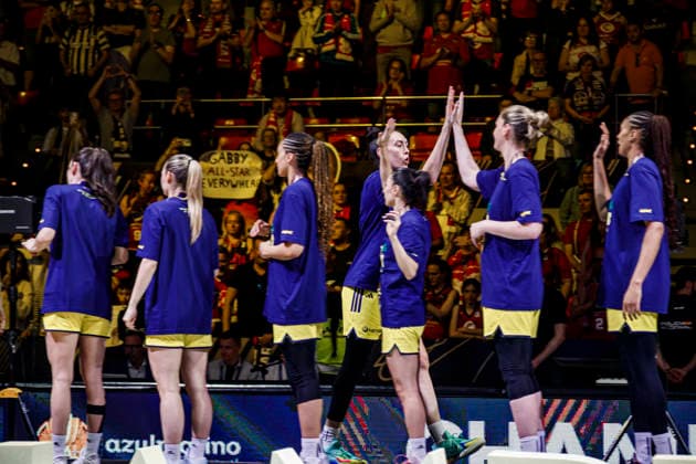 ESP Galatasaray Cagdas Faktoring v Fenerbahce Opet Final game Euroleague Women Final Six 2026 Fenerbahce Opet during the Euroleague Women final game between Galatasaray Cagdas Faktoring and Fenerbahce Opet played at Principe Felipe Arena on April 19, 2026 in Zaragoza, Spain Zaragoza Spain Basketball Copyright: xDanielxMarzo AgenciaxLOFx