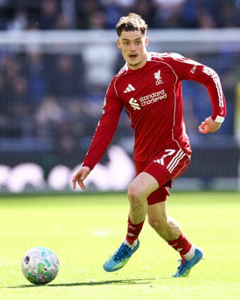 Everton gegen Liverpool 19 April 2026, Liverpool Premier League Fußball Everton gegen Liverpool Florian Wirtz von Liverpool Foto Jacques Feeney Abseits Liverpool UK  Copyright: xJacquesxFeeneyx xOffsidexOffside