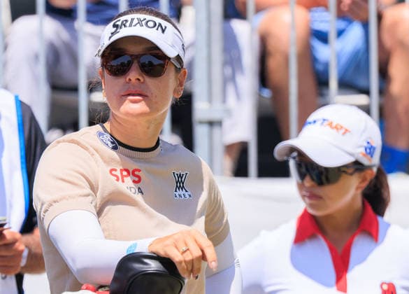 April 19, 2026, Tarzana, California, USA: Hannah Green during the Final Round of the 2026 JM Eagle Championship Los Angeles at the Caballero Country Club in Tarzana, California on Sunday April 19, 2026. JAVIER ROJAS PI JM Eagle Championship - Final Round  - ZUMAp124 20260419_zaa_p124_028 Copyright: xJavierxRojasx
