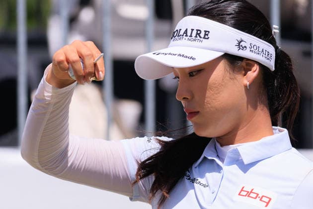 April 19, 2026, Tarzana, California, USA: Ina Yoon during the Final Round of the 2026 JM Eagle Championship Los Angeles at the Caballero Country Club in Tarzana, California on Sunday April 19, 2026. JAVIER ROJAS PI JM Eagle Championship - Final Round  - ZUMAp124 20260419_zaa_p124_005 Copyright: xJavierxRojasx