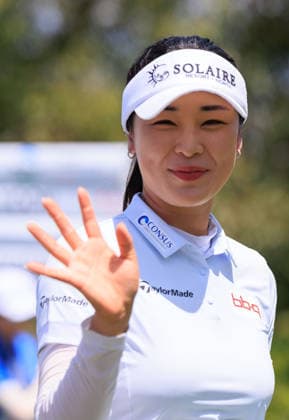 April 19, 2026, Tarzana, California, USA: Ina Yoon during the Final Round of the 2026 JM Eagle Championship Los Angeles at the Caballero Country Club in Tarzana, California on Sunday April 19, 2026. JAVIER ROJAS PI JM Eagle Championship - Final Round  - ZUMAp124 20260419_zaa_p124_014 Copyright: xJavierxRojasx