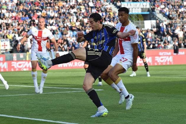 Samuele Angori (Pisa) during Pisa SC vs Genoa CFC, Italian soccer Serie A match in Pisa, Italy, April 19 2026  Copyright: xGabrielexMasotti IPAxSportx xipa-agency.netx xx IPA_74090176 IPA_Agency_IPA74090176