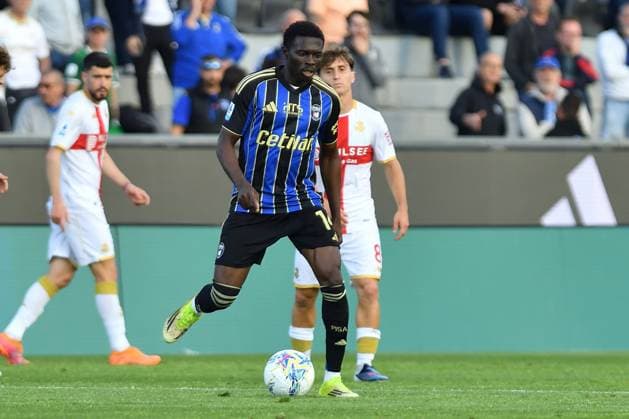 Ebenezer Akinsanmiro (Pisa) during Pisa SC vs Genoa CFC, Italian soccer Serie A match in Pisa, Italy, April 19 2026  Copyright: xGabrielexMasotti IPAxSportx xipa-agency.netx xx IPA_74090795 IPA_Agency_IPA74090795