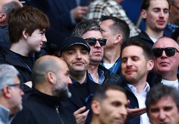 Noel Gallagher attends the game Manchester City v Arsenal, Premier League, Football, Etihad Stadium, Manchester, UK - 19 Apr 2026Manchester Etihad Stadium United Kingdom EDITORIAL USE ONLY No use with unauthorised audio, video, data, fixture lists, club league logos or live services. Online in-match use limited to 120 images, no video emulation. No use in betting, games or single club league player publications.  Copyright: xMattxWest Shutterstockx 16836204bw