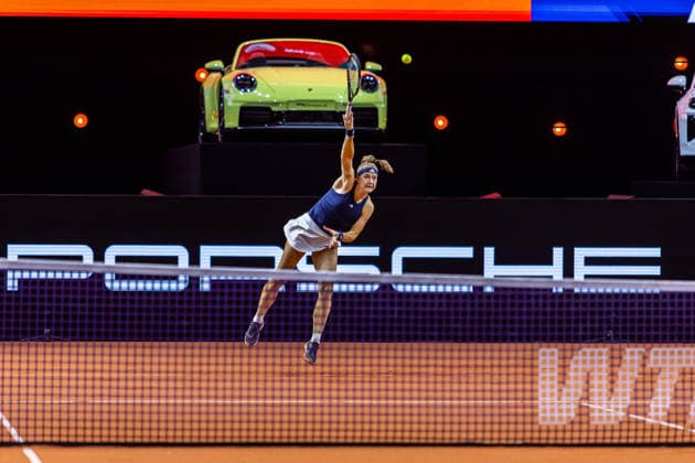 19 04 26 Porsche Tennis Grand Prix Stuttgart Germany, Stuttgart, 19 04 2026, Tennis, Porsche Tennis Grand Prix Stuttgart Karolina Muchova Czech Republic