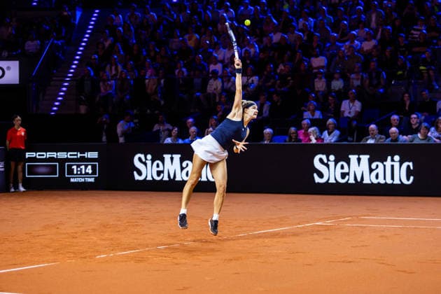 19 04 26 Porsche Tennis Grand Prix Stuttgart Germany, Stuttgart, 19 04 2026, Tennis, Porsche Tennis Grand Prix Stuttgart Karolina Muchova Czech Republic