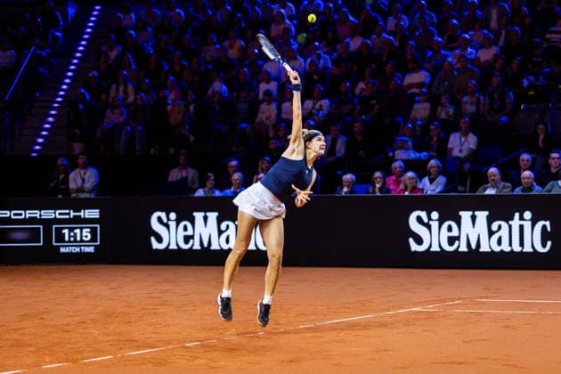 19 04 26 Porsche Tennis Grand Prix Stuttgart Germany, Stuttgart, 19 04 2026, Tennis, Porsche Tennis Grand Prix Stuttgart Karolina Muchova Czech Republic