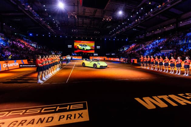 19 04 26 Porsche Tennis Grand Prix Stuttgart Germany, Stuttgart, 19 04 2026, Tennis, Porsche Tennis Grand Prix Stuttgart Elena Rybakina Kazakhstan at the Porsche