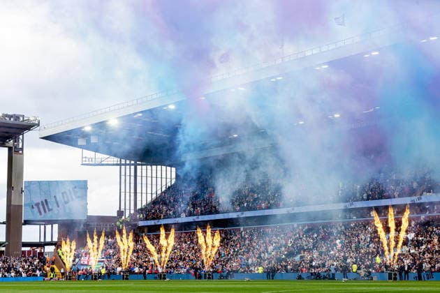 Aston Villa v Sunderland, Premier League General view before before the Premier League match between Aston Villa and Sunderland at Villa Park, Birmingham, UK on 19 April 2026. Birmingham Villa Park West Midlands UK Editorial use only DataCo restrictions apply See www.football-dataco.com , Copyright: xManjitxNarotrax PSI-24107-0110