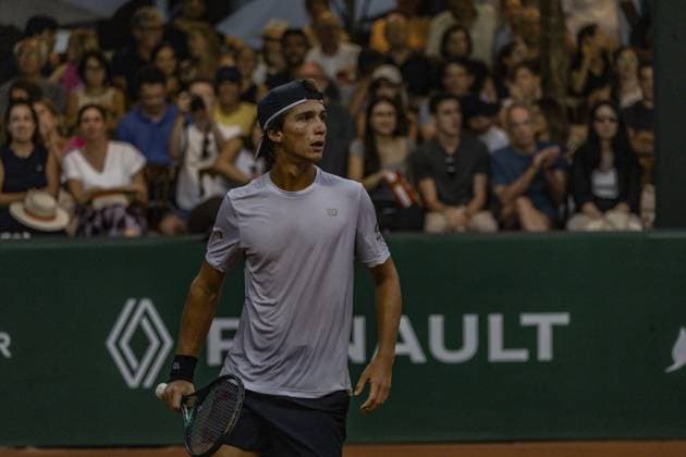 RECORD DATE NOT STATED Juan Miguel Bolivar Idarraga faces Leonardo Storck Franca in the Roland Garros Junior Series final in Sao Paulo. Sao Paulo (SP), 04 19 2026 Tennis Roland-Garros Junior Series SP Juan Miguel Bolivar Idarraga faces Leonardo Storck in the final of the Roland-Garros Junior Series, at the Sociedade Harmonia de Tenis, this Sunday (19).(Foto: Pedro Paulo Diaz Thenews2 imago images) SPO  Copyright: xPedroxPauloxDiazx