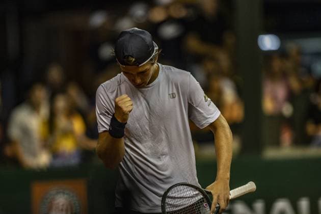 RECORD DATE NOT STATED Juan Miguel Bolivar Idarraga faces Leonardo Storck Franca in the Roland Garros Junior Series final in Sao Paulo. Sao Paulo (SP), 04 19 2026 Tennis Roland-Garros Junior Series SP Juan Miguel Bolivar Idarraga faces Leonardo Storck in the final of the Roland-Garros Junior Series, at the Sociedade Harmonia de Tenis, this Sunday (19).(Foto: Pedro Paulo Diaz Thenews2 imago images) SPO  Copyright: xPedroxPauloxDiazx