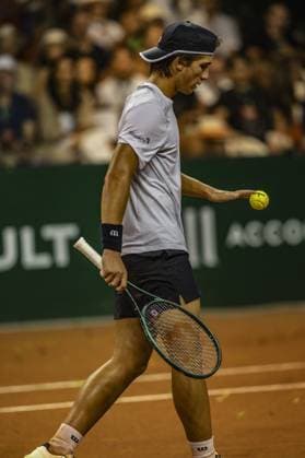 RECORD DATE NOT STATED Juan Miguel Bolivar Idarraga faces Leonardo Storck Franca in the Roland Garros Junior Series final in Sao Paulo. Sao Paulo (SP), 04 19 2026 Tennis Roland-Garros Junior Series SP Juan Miguel Bolivar Idarraga faces Leonardo Storck in the final of the Roland-Garros Junior Series, at the Sociedade Harmonia de Tenis, this Sunday (19).(Foto: Pedro Paulo Diaz Thenews2 imago images) SPO  Copyright: xPedroxPauloxDiazx