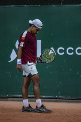 RECORD DATE NOT STATED Juan Miguel Bolivar Idarraga faces Leonardo Storck Franca in the Roland Garros Junior Series final in Sao Paulo. Sao Paulo (SP), 04 19 2026 Tennis Roland-Garros Junior Series SP Juan Miguel Bolivar Idarraga faces Leonardo Storck in the final of the Roland-Garros Junior Series, at the Sociedade Harmonia de Tenis, this Sunday (19).(Foto: Pedro Paulo Diaz Thenews2 imago images) SPO  Copyright: xPedroxPauloxDiazx
