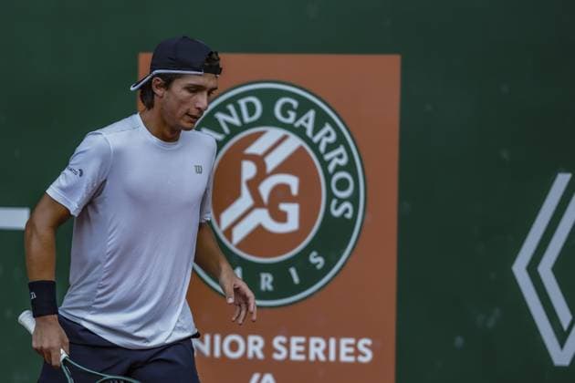 RECORD DATE NOT STATED Juan Miguel Bolivar Idarraga faces Leonardo Storck Franca in the Roland Garros Junior Series final in Sao Paulo. Sao Paulo (SP), 04 19 2026 Tennis Roland-Garros Junior Series SP Juan Miguel Bolivar Idarraga faces Leonardo Storck in the final of the Roland-Garros Junior Series, at the Sociedade Harmonia de Tenis, this Sunday (19).(Foto: Pedro Paulo Diaz Thenews2 imago images) SPO  Copyright: xPedroxPauloxDiazx