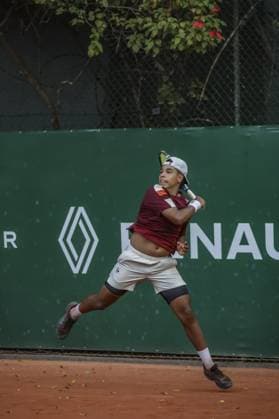 RECORD DATE NOT STATED Juan Miguel Bolivar Idarraga faces Leonardo Storck Franca in the Roland Garros Junior Series final in Sao Paulo. Sao Paulo (SP), 04 19 2026 Tennis Roland-Garros Junior Series SP Juan Miguel Bolivar Idarraga faces Leonardo Storck in the final of the Roland-Garros Junior Series, at the Sociedade Harmonia de Tenis, this Sunday (19).(Foto: Pedro Paulo Diaz Thenews2 imago images) SPO  Copyright: xPedroxPauloxDiazx