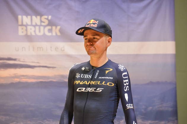 19-04-2026 Vigilia Tour Of The Alps 2026; 2026, Pinarello - Q36.5; Pidcock, Thomas; Innsbruck; 