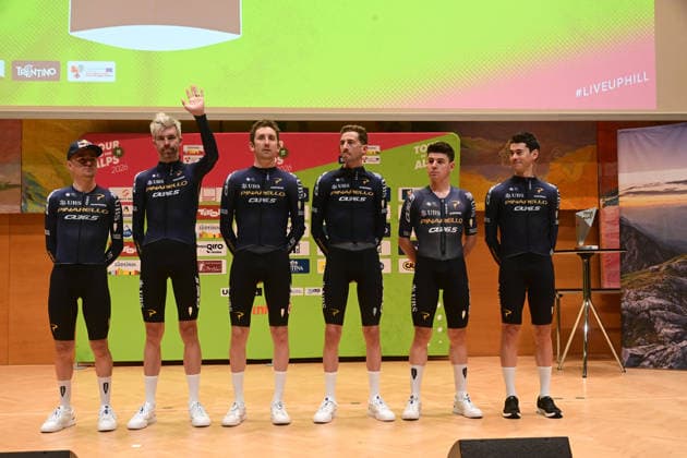 19-04-2026 Vigilia Tour Of The Alps 2026; 2026, Pinarello - Q36.5; Innsbruck; 