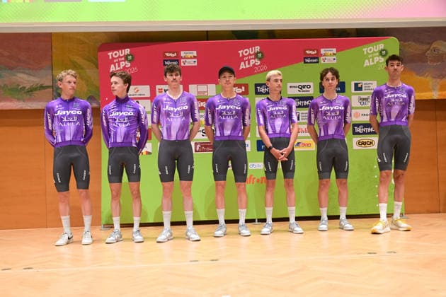 19-04-2026 Vigilia Tour Of The Alps 2026; 2026, Jayco Aula; Innsbruck; 