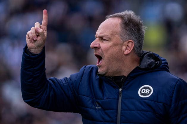 Odense BK v Randers FC, 3F Superliga football, Odense, Denmark Odense, Denmark. 19th, April 2026. Head coach Alexander Zorniger of Odense BK seen during the 3F Superliga match between Odense BK and Randers FC at Nature Energy Park in Odense. Denmark, Odense  Copyright: xGonzalesxPhoto KentxRasmussenx